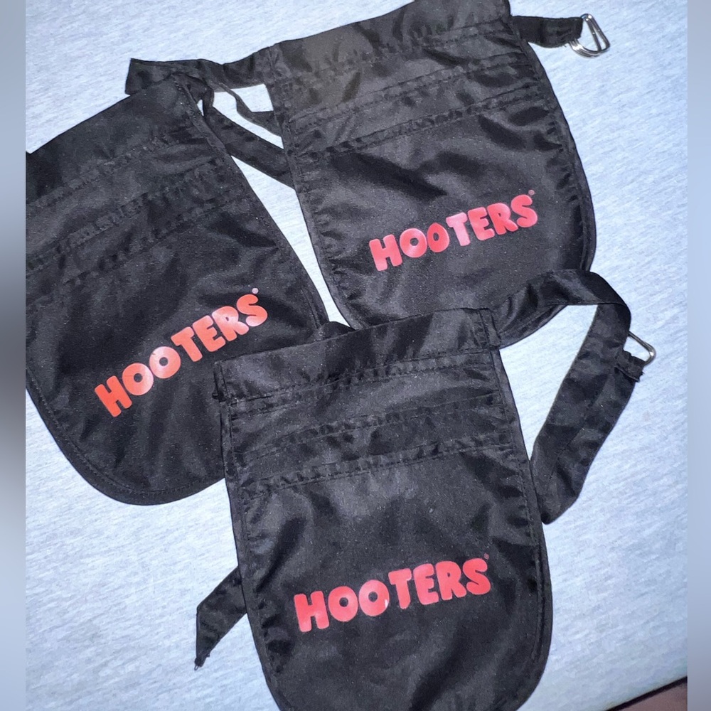 Three Hooters Black Pouches